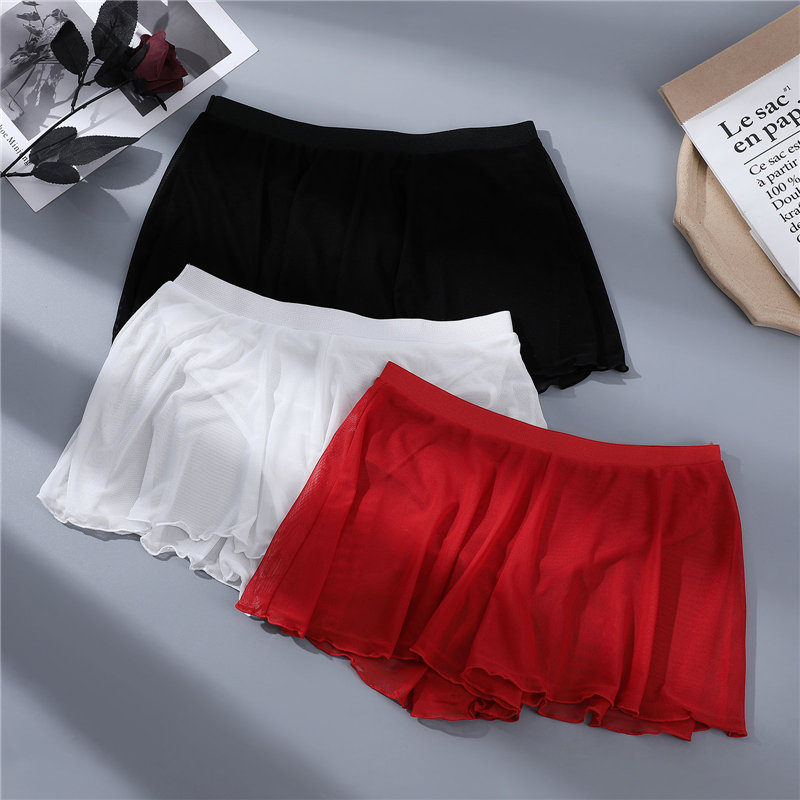 Solid Color Hot Sexy Lingerie For Ladies Pleated Temptation Women's Panties Comfortable Traceless Sexy Women's Underwear