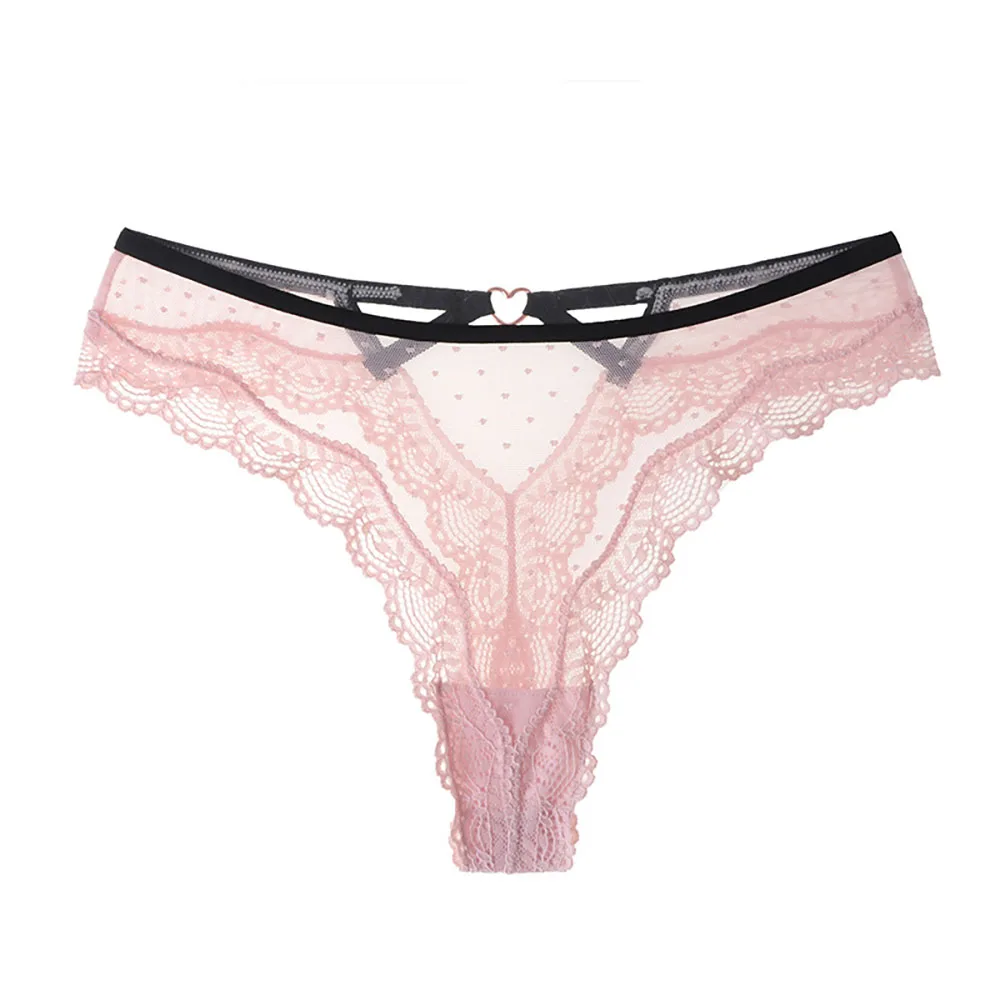 Sexy Lace Panties Women Transparent Low-Waist Underpant Hollow Out Thong for Female Briefs Seamless G-String Underwear Lingerie Sexy Lace Panties Women Transparent Low-Waist Underpant Hollow Out Thong for Female Briefs Seamless G-String Underwear Lingerie