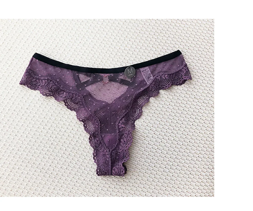 Sexy Lace Panties Women Transparent Low-Waist Underpant Hollow Out Thong for Female Briefs Seamless G-String Underwear Lingerie Sexy Lace Panties Women Transparent Low-Waist Underpant Hollow Out Thong for Female Briefs Seamless G-String Underwear Lingerie