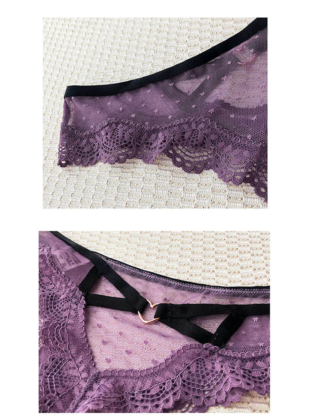 Sexy Lace Panties Women Transparent Low-Waist Underpant Hollow Out Thong for Female Briefs Seamless G-String Underwear Lingerie Sexy Lace Panties Women Transparent Low-Waist Underpant Hollow Out Thong for Female Briefs Seamless G-String Underwear Lingerie