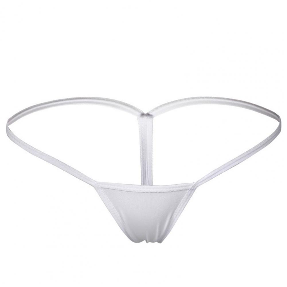 Sexy Thong Thin Strap Women's Panties Exotic Lingerie T Back Ladies Thongs Low Waist Micro Mini G-String Female Underwear Tangas
