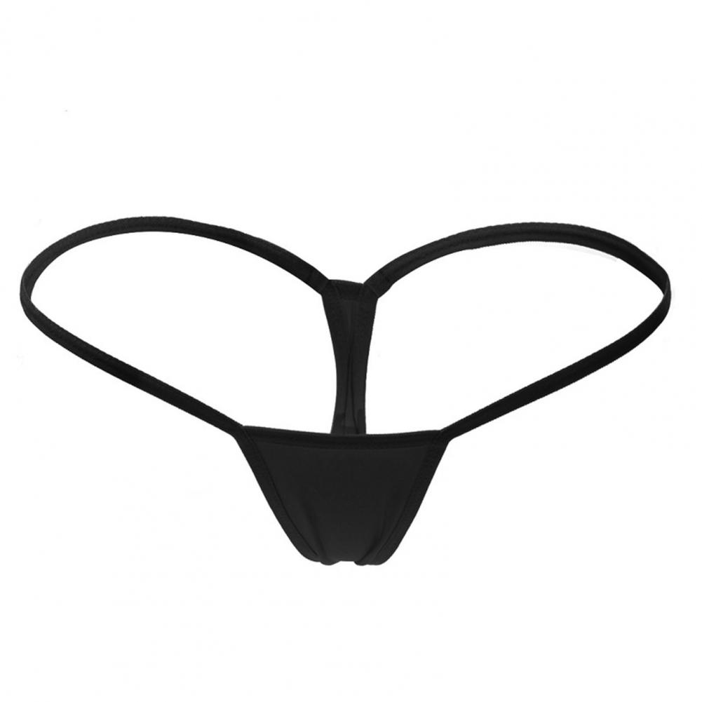 Sexy Thong Thin Strap Women's Panties Exotic Lingerie T Back Ladies Thongs Low Waist Micro Mini G-String Female Underwear Tangas