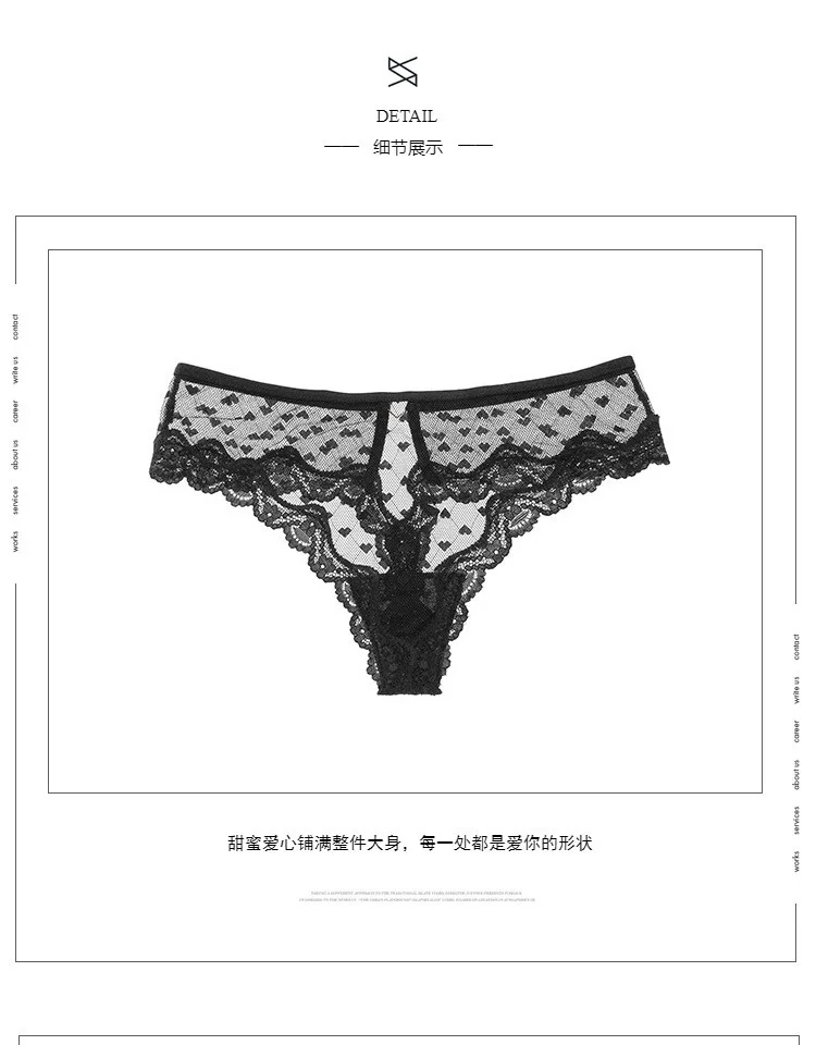 Embroidery Heart Lace Panties Sex Thongs String Hot Sexy Transparent Underwear for Women Hollow Out Seamless Briefs Lingerie Embroidery Heart Lace Panties Sex Thongs String Hot Sexy Transparent Underwear for Women Hollow Out Seamless Briefs Lingerie