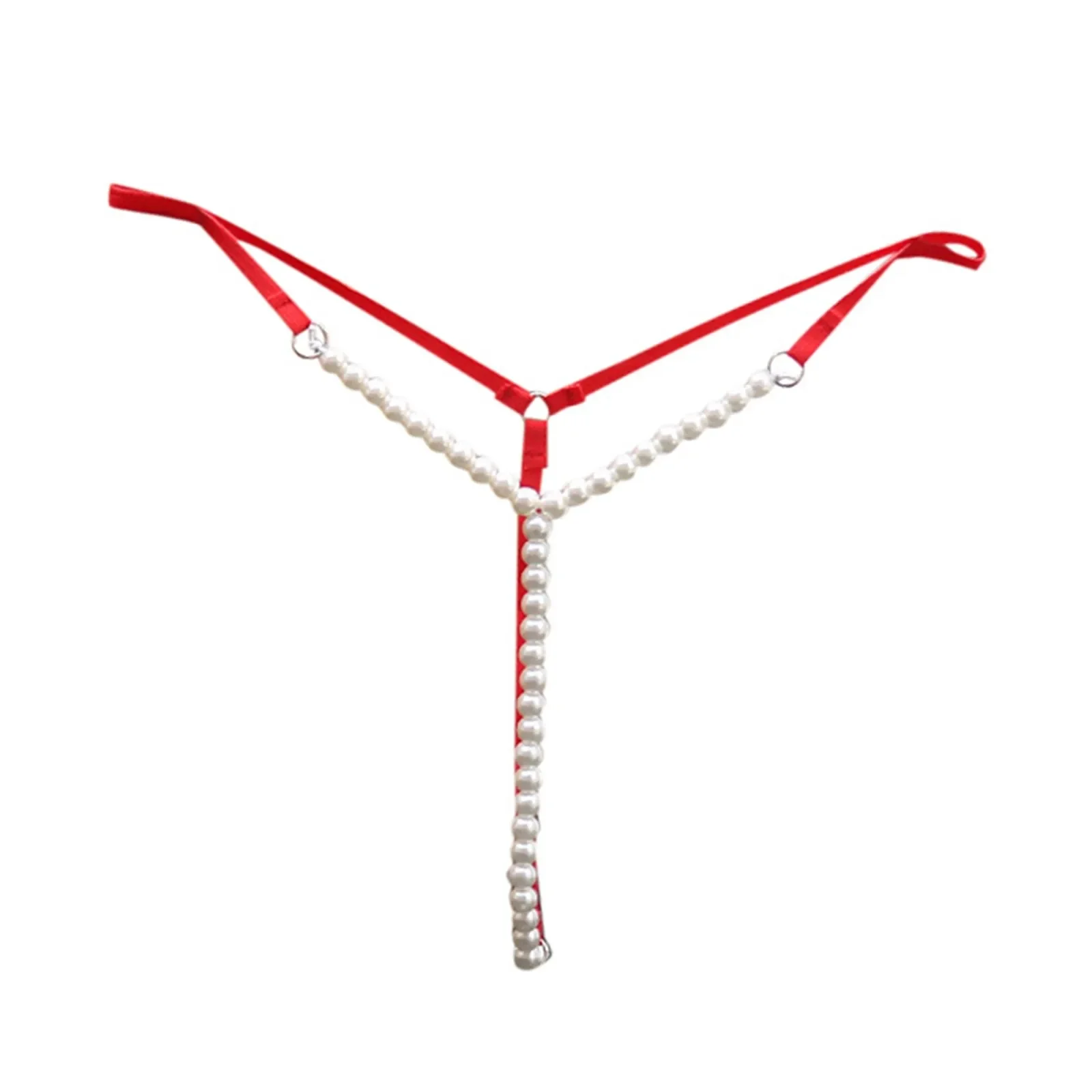 Sexy Pearl Beaded Underwear For Women Low Waist T Shaped Crotchless G-String Plus Size Sexy Erotic Lingerie Hot Women Underpants Sexy Pearl Beaded Underwear For Women Low Waist T Shaped Crotchless G-String Plus Size Sexy Erotic Lingerie Hot Women Underpants