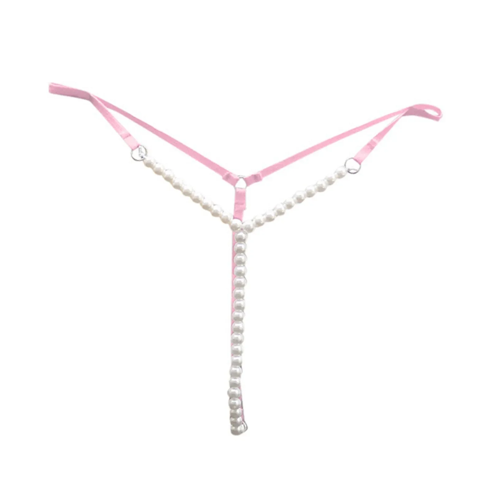 Sexy Pearl Beaded Underwear For Women Low Waist T Shaped Crotchless G-String Plus Size Sexy Erotic Lingerie Hot Women Underpants Sexy Pearl Beaded Underwear For Women Low Waist T Shaped Crotchless G-String Plus Size Sexy Erotic Lingerie Hot Women Underpants