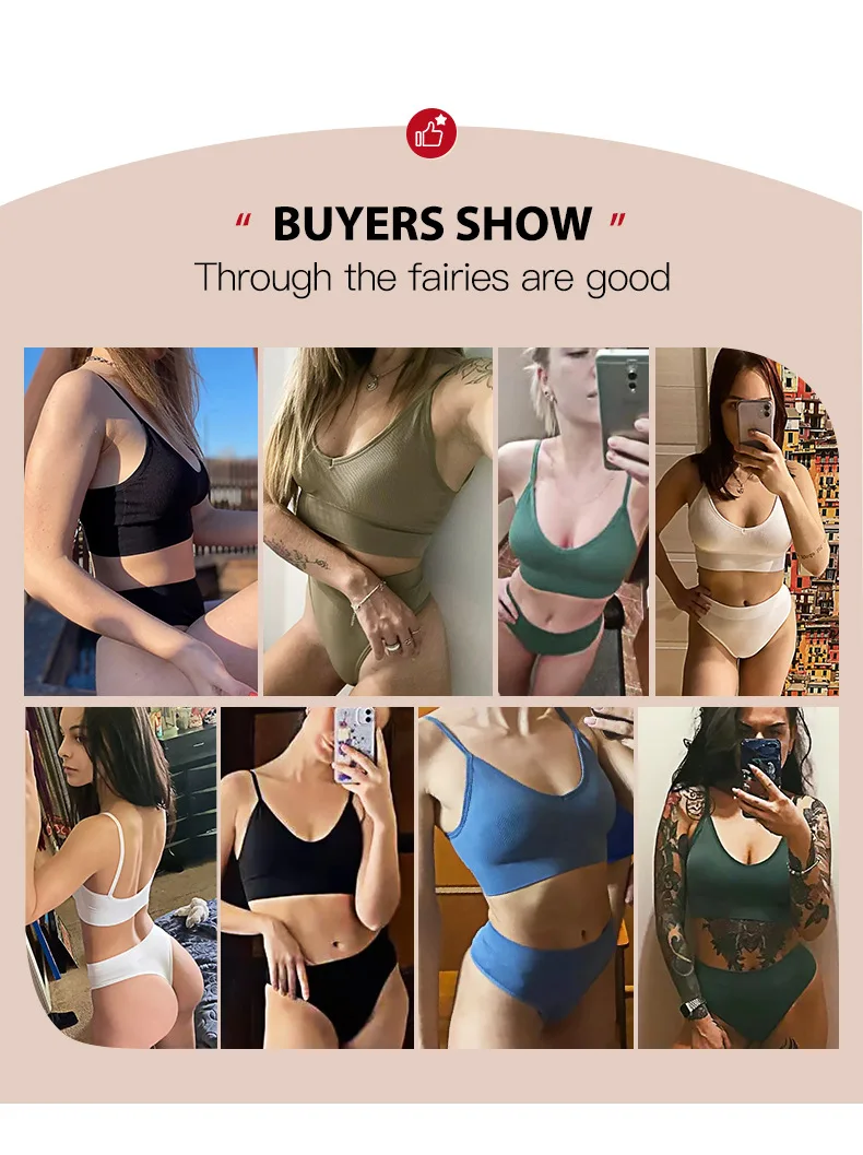 New Women Seamless Bra Set Sexy Thong Low Waist Panties Wire Free Bra Bralette Lingerie Brassiere Cotton Female Underwear Set New Women Seamless Bra Set Sexy Thong Low Waist Panties Wire Free Bra Bralette Lingerie Brassiere Cotton Female Underwear Set