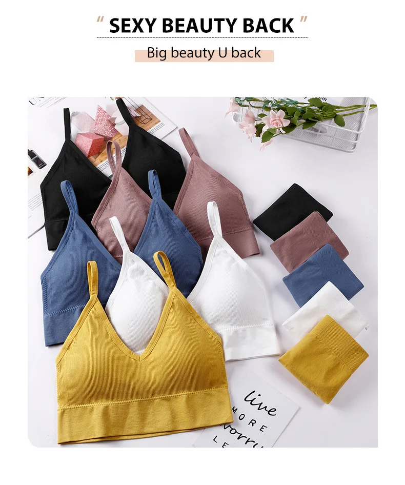 New Women Seamless Bra Set Sexy Thong Low Waist Panties Wire Free Bra Bralette Lingerie Brassiere Cotton Female Underwear Set New Women Seamless Bra Set Sexy Thong Low Waist Panties Wire Free Bra Bralette Lingerie Brassiere Cotton Female Underwear Set