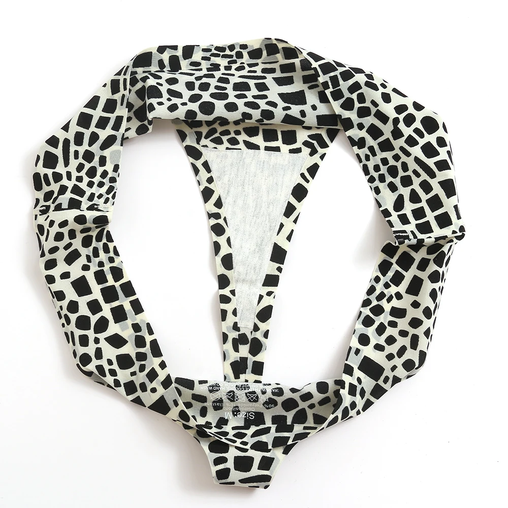 Women's Panties Sexy Leopard Seamless Female Underwear Elasticity Sports G-String for Ladies Thongs Ice Silk Lingerie Tangas Hot Women's Panties Sexy Leopard Seamless Female Underwear Elasticity Sports G-String for Ladies Thongs Ice Silk Lingerie Tangas Hot