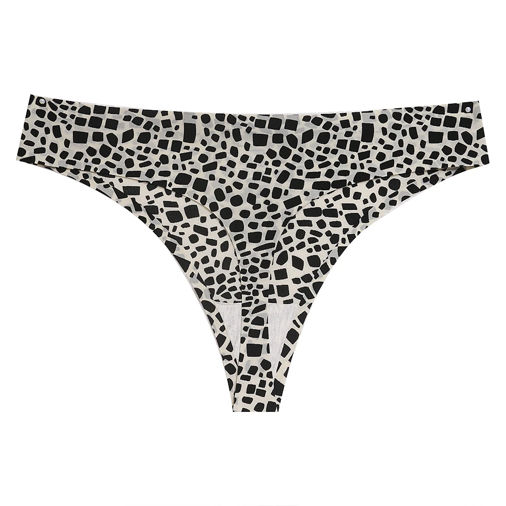 Women's Panties Sexy Leopard Seamless Female Underwear Elasticity Sports G-String for Ladies Thongs Ice Silk Lingerie Tangas Hot Women's Panties Sexy Leopard Seamless Female Underwear Elasticity Sports G-String for Ladies Thongs Ice Silk Lingerie Tangas Hot