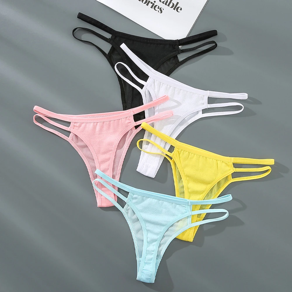 Sexy Thongs Women Panties Perspective Bikini Underpants Low-Rise G-string Underwear for Female Hollow Out Ladies Lingerie Sexy Thongs Women Panties Perspective Bikini Underpants Low-Rise G-string Underwear for Female Hollow Out Ladies Lingerie