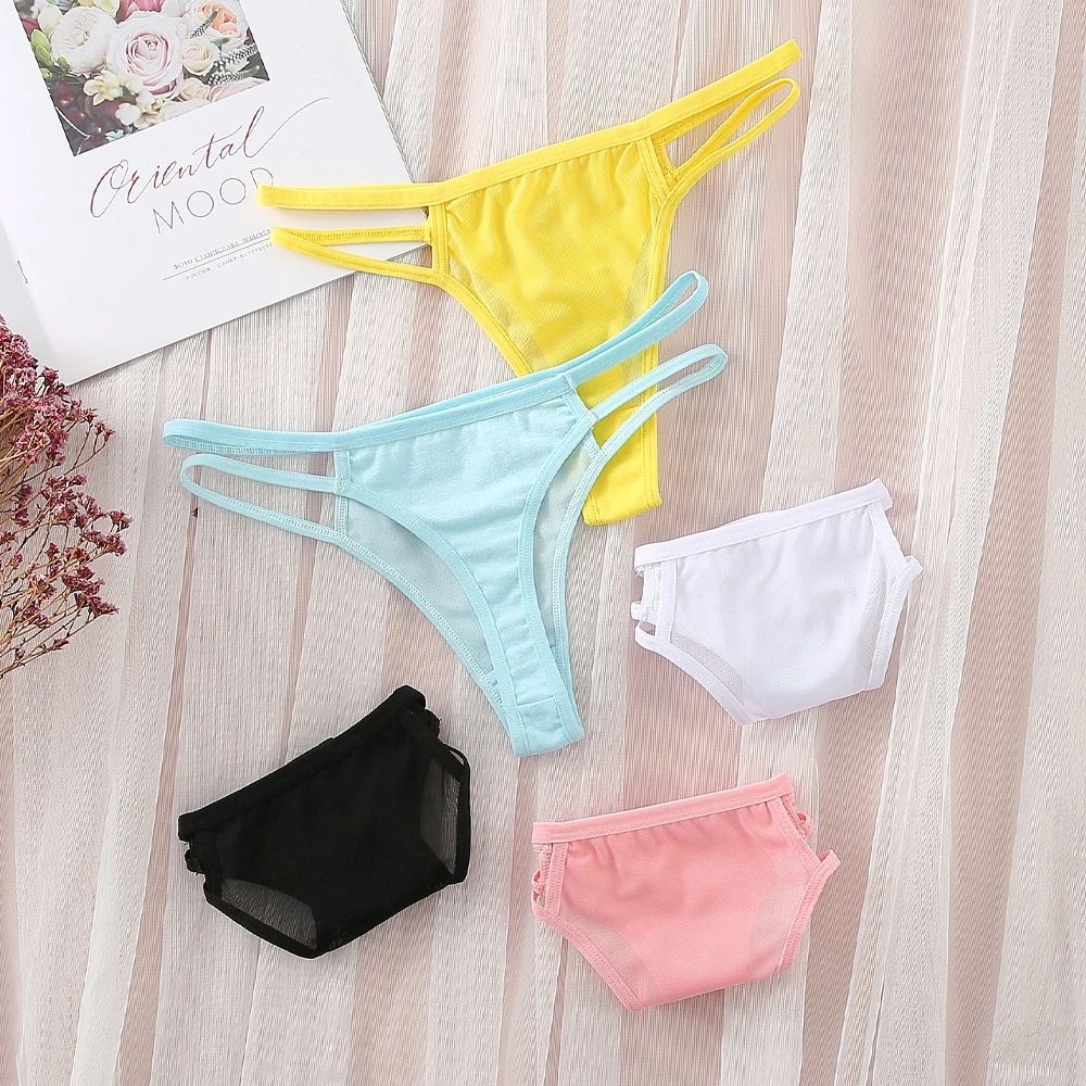 Sexy Thongs Women Panties Perspective Bikini Underpants Low-Rise G-string Underwear for Female Hollow Out Ladies Lingerie Sexy Thongs Women Panties Perspective Bikini Underpants Low-Rise G-string Underwear for Female Hollow Out Ladies Lingerie