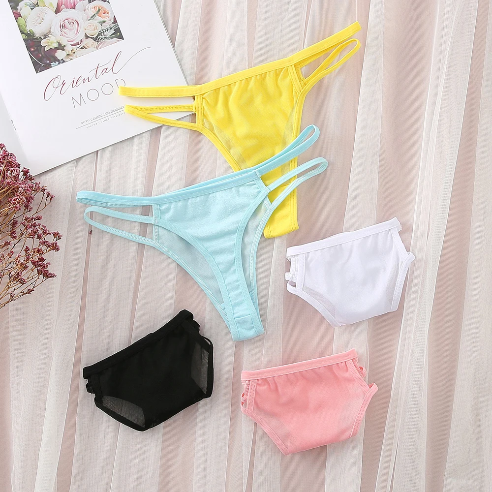 Sexy Thongs Women Panties Perspective Bikini Underpants Low-Rise G-string Underwear for Female Hollow Out Ladies Lingerie Sexy Thongs Women Panties Perspective Bikini Underpants Low-Rise G-string Underwear for Female Hollow Out Ladies Lingerie