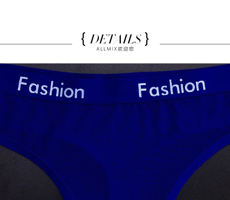 Sexy Ladies Cotton Mesh Transparent Panties Thongs String lingerie Fashion Low-Rise Women Underwear Seamless Briefs 1pcs yq01
