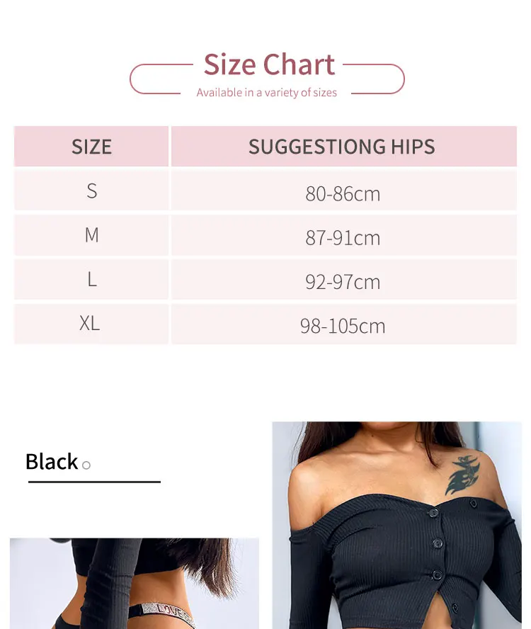 Sexy Women Pantie Crystal Rhinestone Letter Secret Underwear Fitness Gym Love Thongs Low Rise Tanga Female Push Up Lingerie