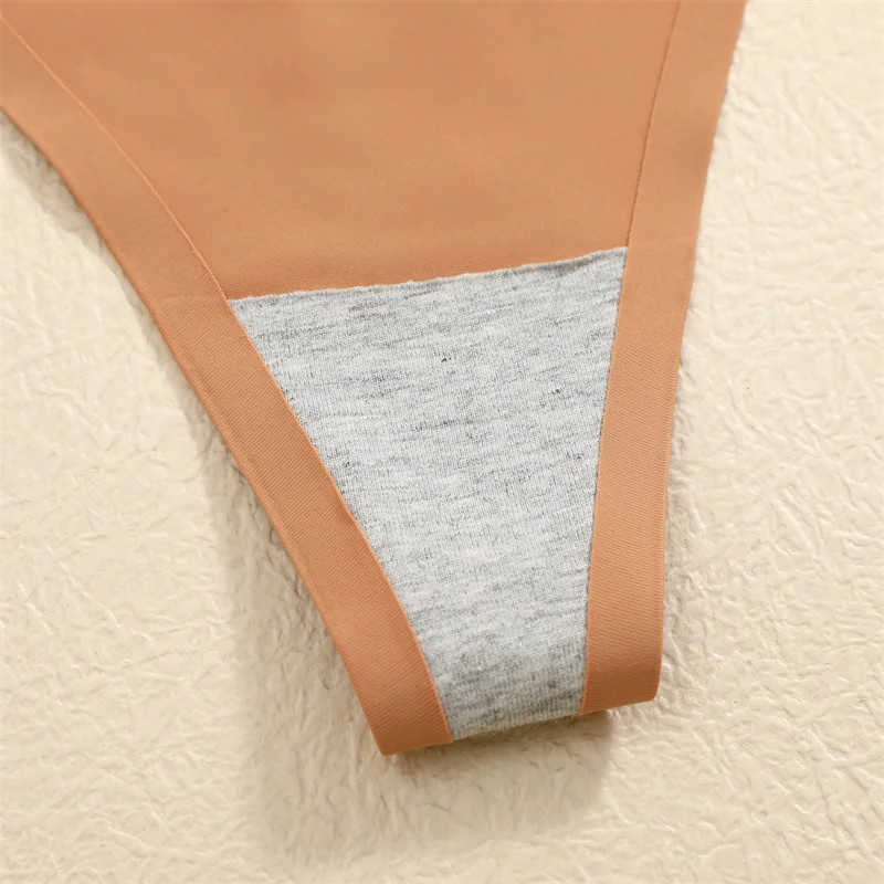 Women Sexy Seamless Thong Mluti Colors G-String Panties Hihg Elastic Underwear High Cut No Trace Lingerie XS-XL Soft Underpants Women Sexy Seamless Thong Mluti Colors G-String Panties Hihg Elastic Underwear High Cut No Trace Lingerie XS-XL Soft Underpants
