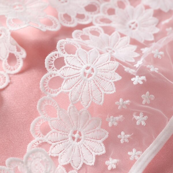 Women's Fancy Sexy Lingerie White Open Bra Hot Teddy Hollow Out Halter Backless Bodysuit Floral Embroidery Crotchless Underwear