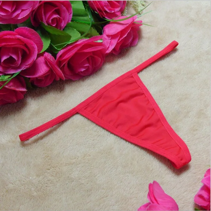 3PCS/Lot Sexy T-Back Thong Underwear Women Girls G-String Solid Color Lingerie Panties Seamless Female Low-Rise Thongs Panties 3PCS/Lot Sexy T-Back Thong Underwear Women Girls G-String Solid Color Lingerie Panties Seamless Female Low-Rise Thongs Panties