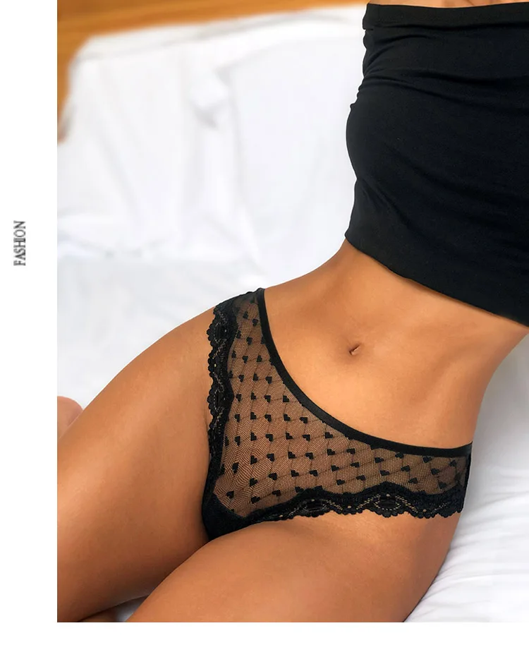 Women Sexy Erotic Lace Panties Thongs Lingerie String Hot Transparent Underwear Hollow Out Seamless Tanga Langerie Mujer