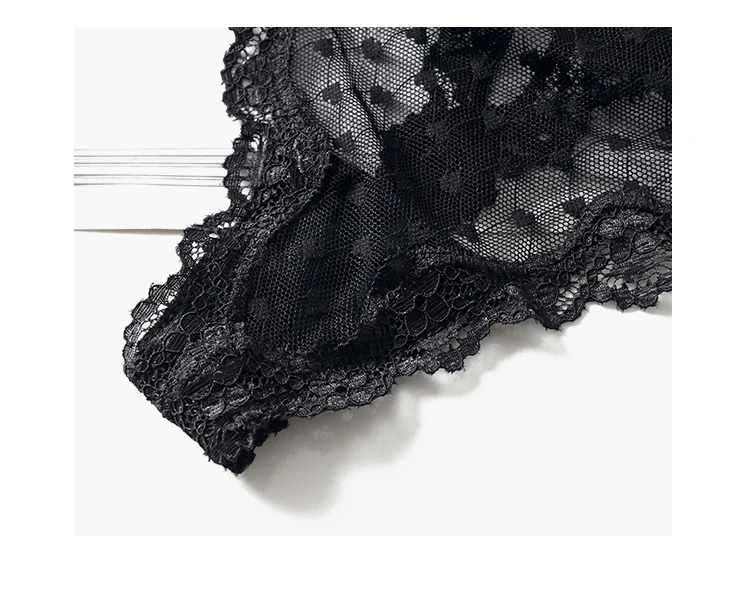 Women Sexy Erotic Lace Panties Thongs Lingerie String Hot Transparent Underwear Hollow Out Seamless Tanga Langerie Mujer