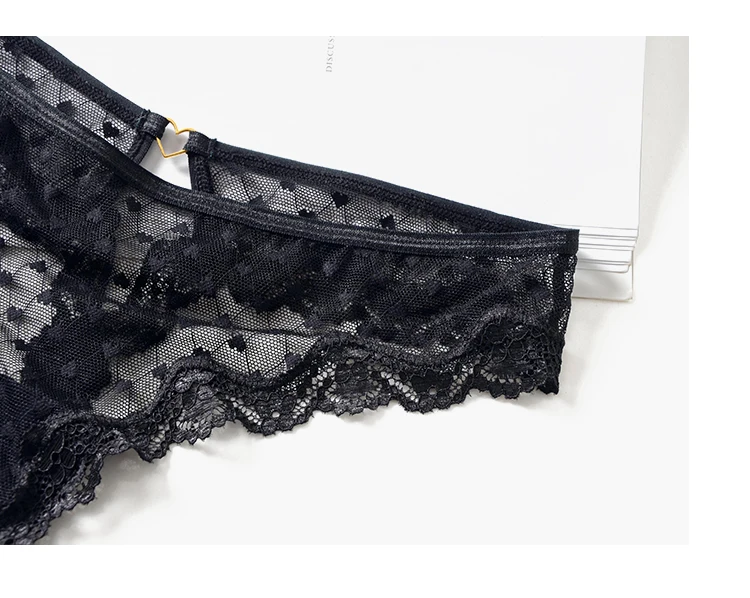 Women Sexy Erotic Lace Panties Thongs Lingerie String Hot Transparent Underwear Hollow Out Seamless Tanga Langerie Mujer