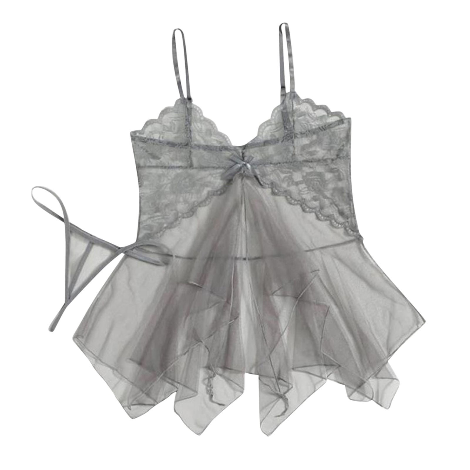 Plus Size Women's Exotic Lingerie Sets Lace Fluoroscopy Beauty Tulle Elegant Sexy Lingerie Female Underwear Lingerie For Ladies