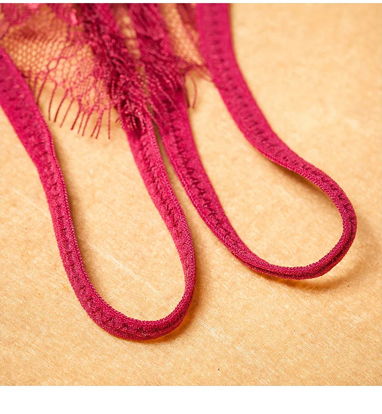Hot Sale Underwear Women Sexy Lingerie Thongs and G String Lace Panties T-back Seamless String G-string Black Red Underwear Hot Sale Underwear Women Sexy Lingerie Thongs and G String Lace Panties T-back Seamless String G-string Black Red Underwear