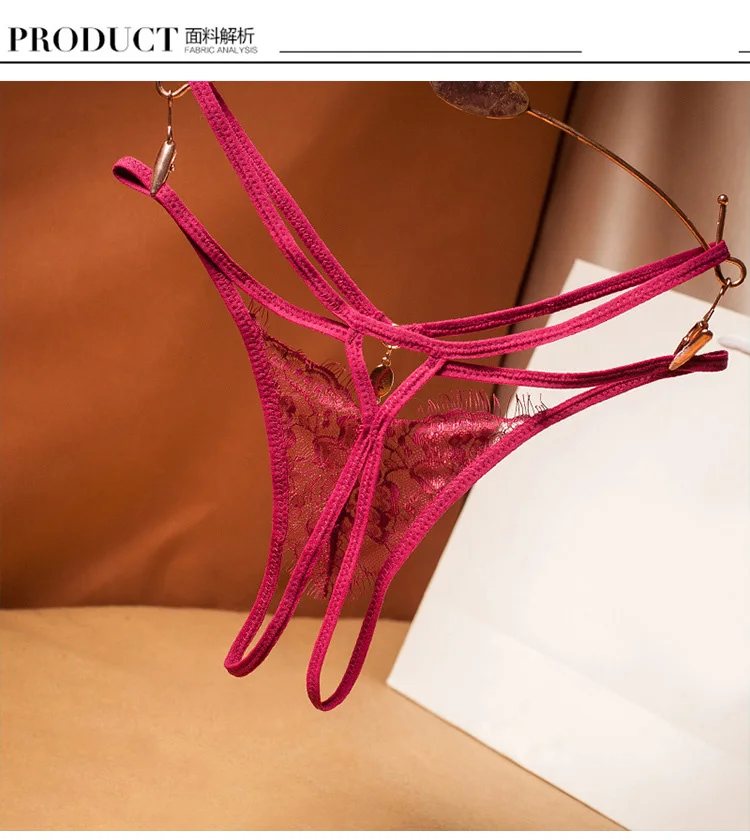 Hot Sale Underwear Women Sexy Lingerie Thongs and G String Lace Panties T-back Seamless String G-string Black Red Underwear Hot Sale Underwear Women Sexy Lingerie Thongs and G String Lace Panties T-back Seamless String G-string Black Red Underwear
