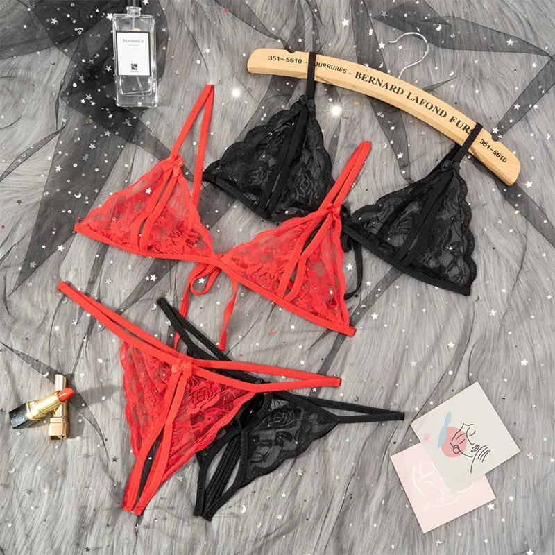 Babydoll Costumes Women Hot Open Bra Crotch Lace Sexy Transparent Underwear Sexy Lingerie Set Babydoll Costumes Women Hot Open Bra Crotch Lace Sexy Transparent Underwear Sexy Lingerie Set