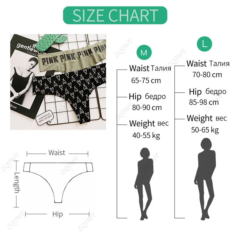 Sexy Women G String Underwear Panties Seamless PINK Letter Thongs Briefs Soft Heart Lingerie Low Waist Lady Erotic Girls Thong Sexy Women G String Underwear Panties Seamless PINK Letter Thongs Briefs Soft Heart Lingerie Low Waist Lady Erotic Girls Thong