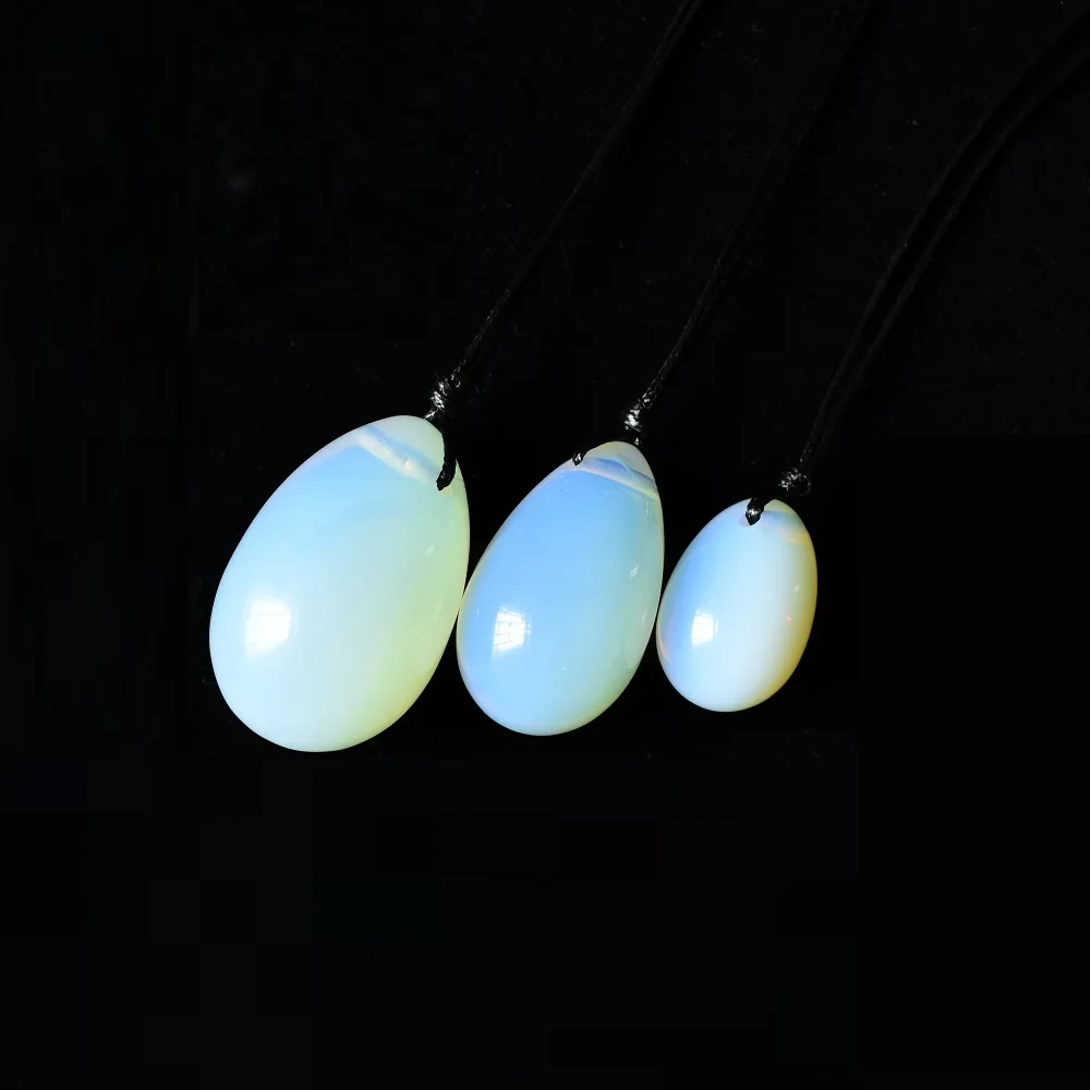 Opal Yoni Egg Crystal Sphere Women Pelvic Floor Muscle Kegel Exercise Tightening Vaginal Ben Wa Ball Health Care