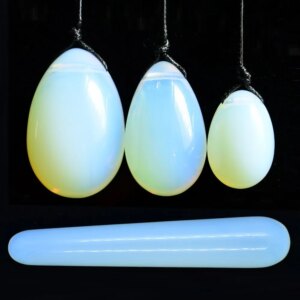 Opal Yoni Egg Crystal Sphere Women Pelvic Floor Muscle Kegel Exercise Tightening Vaginal Ben Wa Ball Health Care