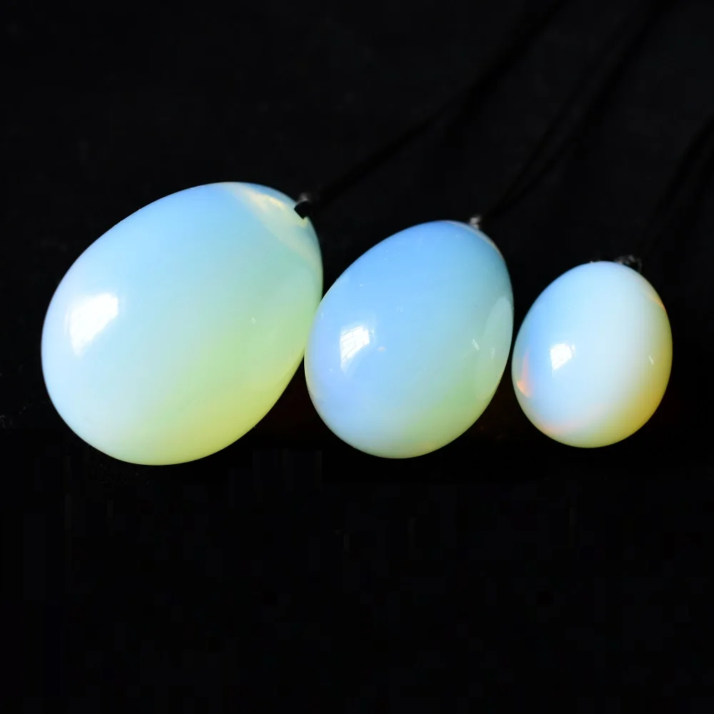 Opal Yoni Egg Crystal Sphere Women Pelvic Floor Muscle Kegel Exercise Tightening Vaginal Ben Wa Ball Health Care