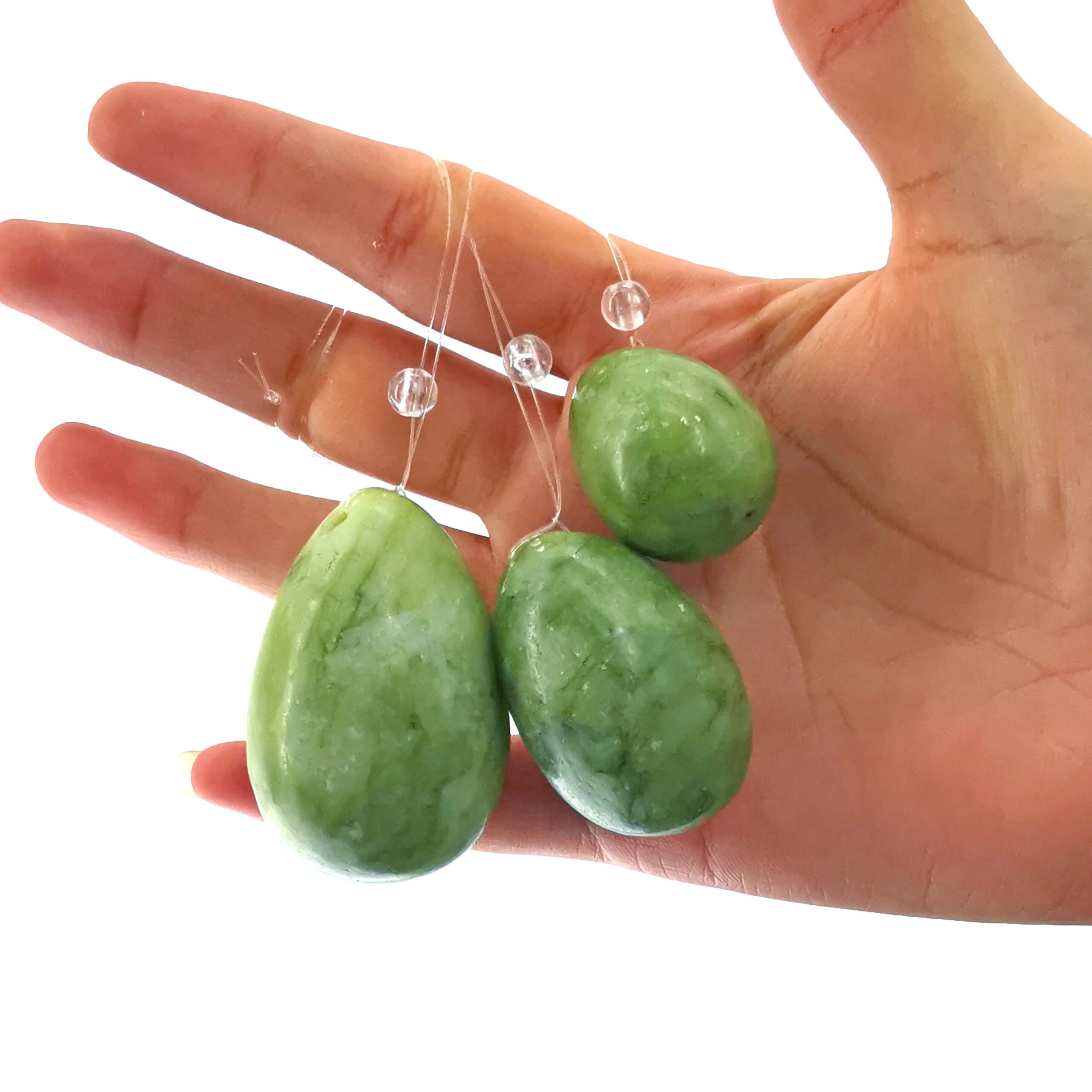 Natural Jade Egg Kegel Women Pelvic Floor Muscle Kegel Exercise Yoni Egg Massage ball Tightening Vaginal Ben Wa Ball Kegel Egg Natural Jade Egg Kegel Women Pelvic Floor Muscle Kegel Exercise Yoni Egg Massage ball Tightening Vaginal Ben Wa Ball Kegel Egg