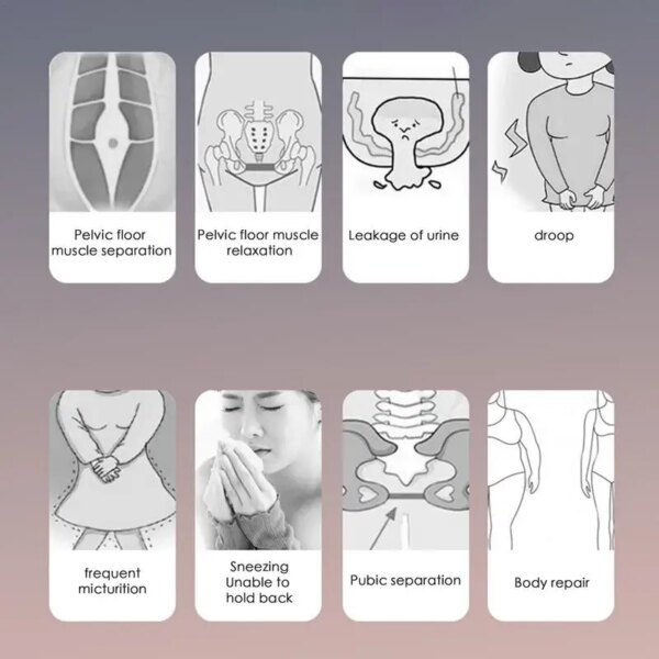 Pelvic Floor Kegel Exercise Pelvic Floor Exerciser Portable Workout Equipment Pelvic Floor Muscle Repair For Women And Men