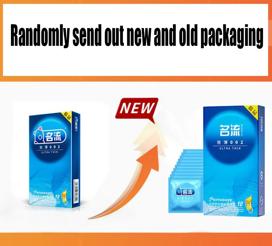 PERSONAGE 60PCS Condoms Ultra Thin Particle Spike Condom Spike Intimate Lubricated Adult Sex Product Contraception for Men