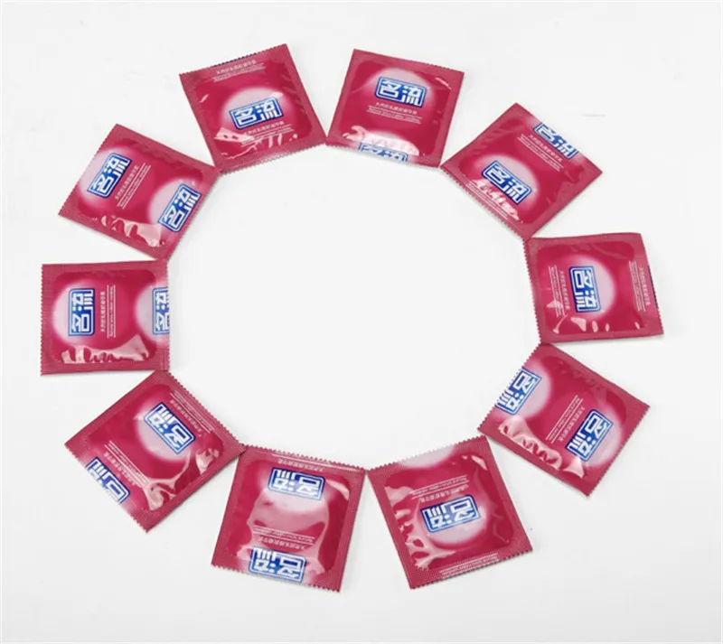 PERSONAGE 60PCS Condoms Ultra Thin Particle Spike Condom Spike Intimate Lubricated Adult Sex Product Contraception for Men