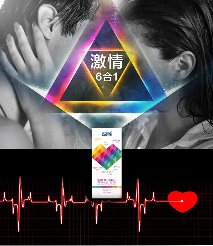 30/24 Pcs 4 Types Condoms Natural Latex Adult Safer Super Lubricated Ultra Thin Penis Sleeve Contraception for Men Sex Toys