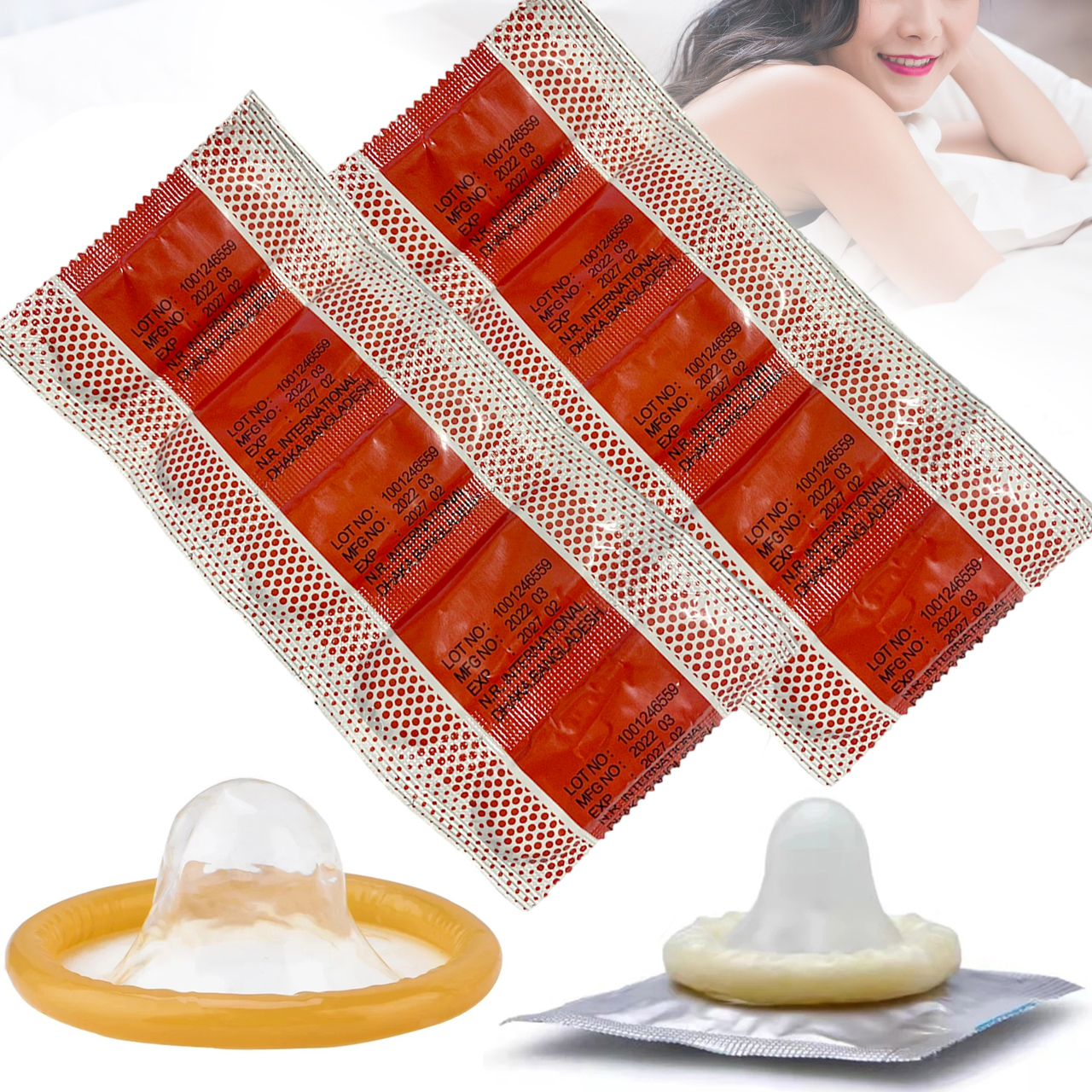 10pcs Hot Sale Wholesale Condoms in Bulk Different Type Of Penis Sleeves Extra Lubricated Smooth Condoms Contracepation Sex Toys