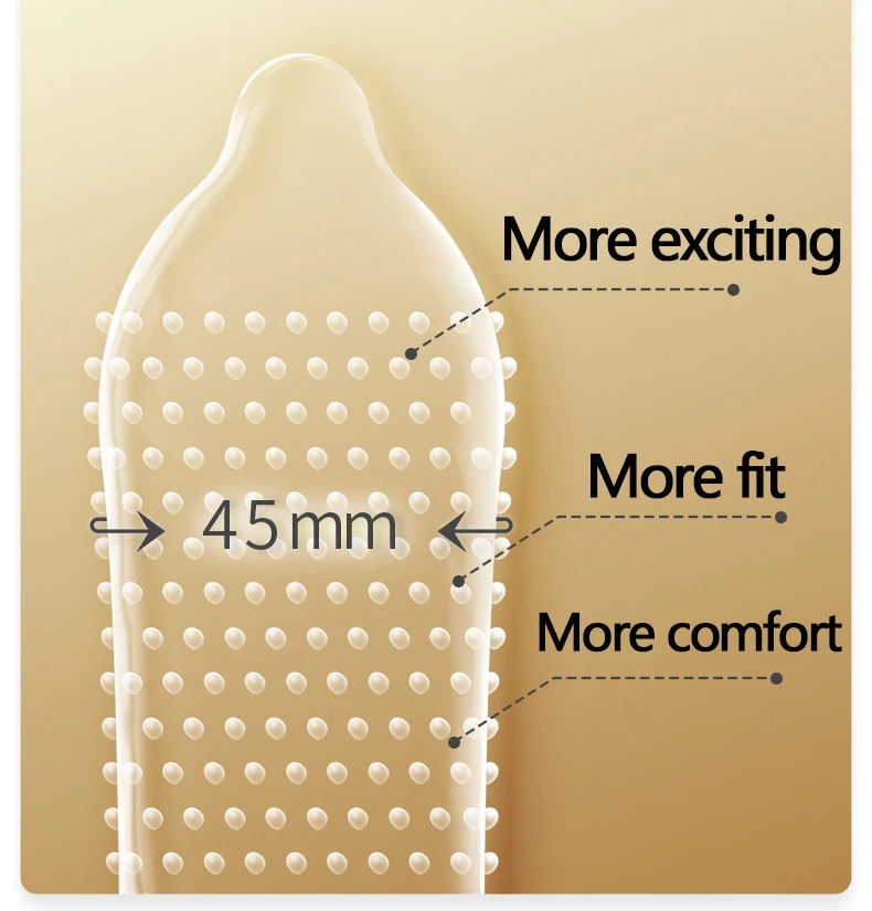 PERSONAGE ALL Small condom 45mm 49mm Tight Ribed Spikes Condoms Long Delayed Pleasure Latex Penis Sleeve Safe Lubricantion Toys