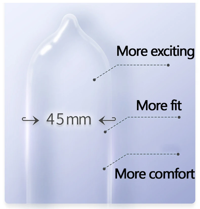 PERSONAGE ALL Small condom 45mm 49mm Tight Ribed Spikes Condoms Long Delayed Pleasure Latex Penis Sleeve Safe Lubricantion Toys