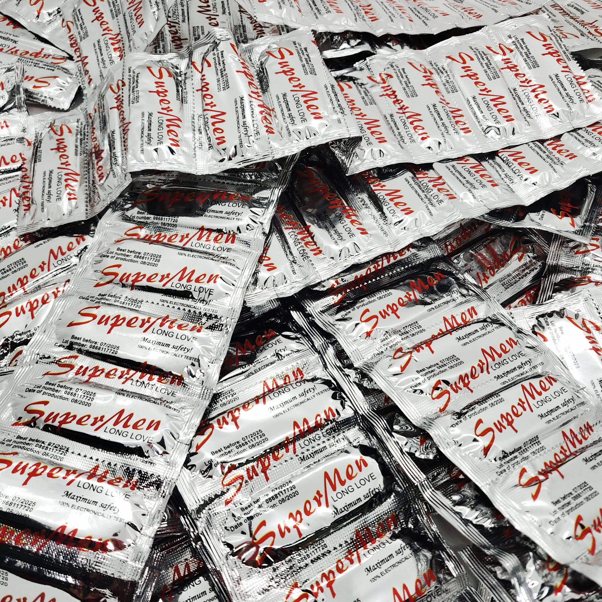 200/100pcs Condoms for Men Delay Large Oil Sex Smooth G Spot Condoms Intimate Erotic Toy Men Safer Contraception Female Condom