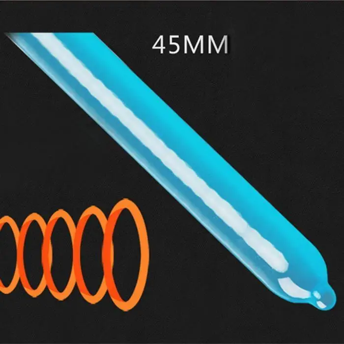 PERSONAGE 10 Pcs 45Mm Durable Reliable Latex Condoms Long-Lasting Small Ultra Lubricated Large Oil Condoms WIth Dot