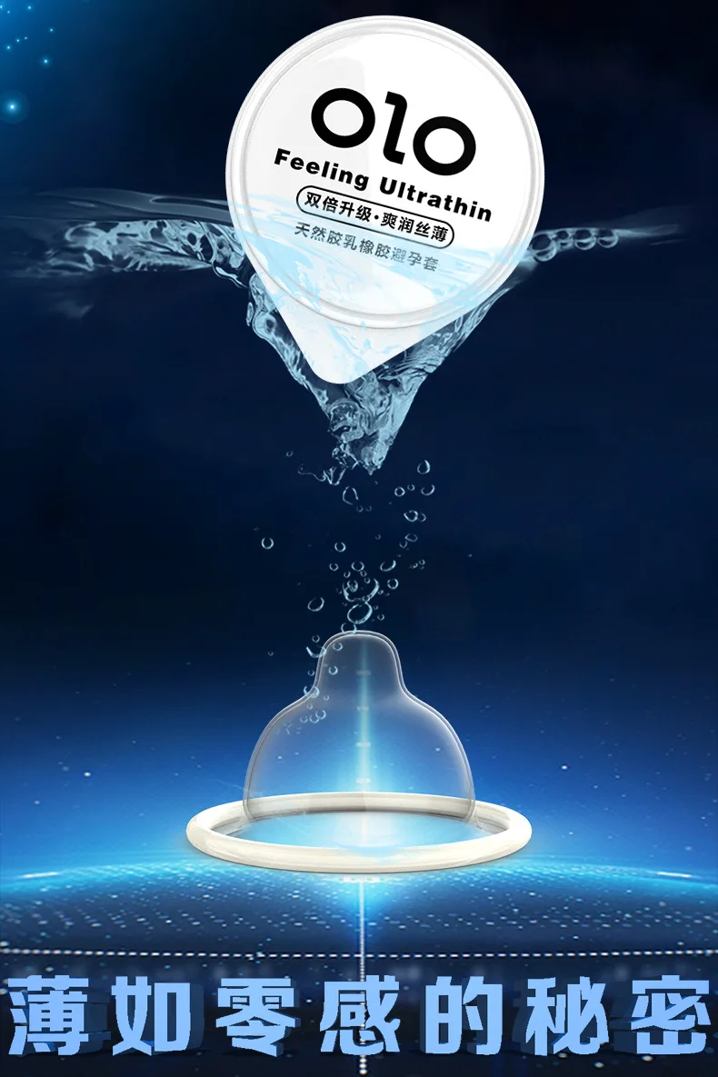50pcs Hyaluronic Acid Condom Natural Latex Lubrication Ultra Thin Delay Sex Penis Sleeves Contraception Supplies Adults Sex Toy