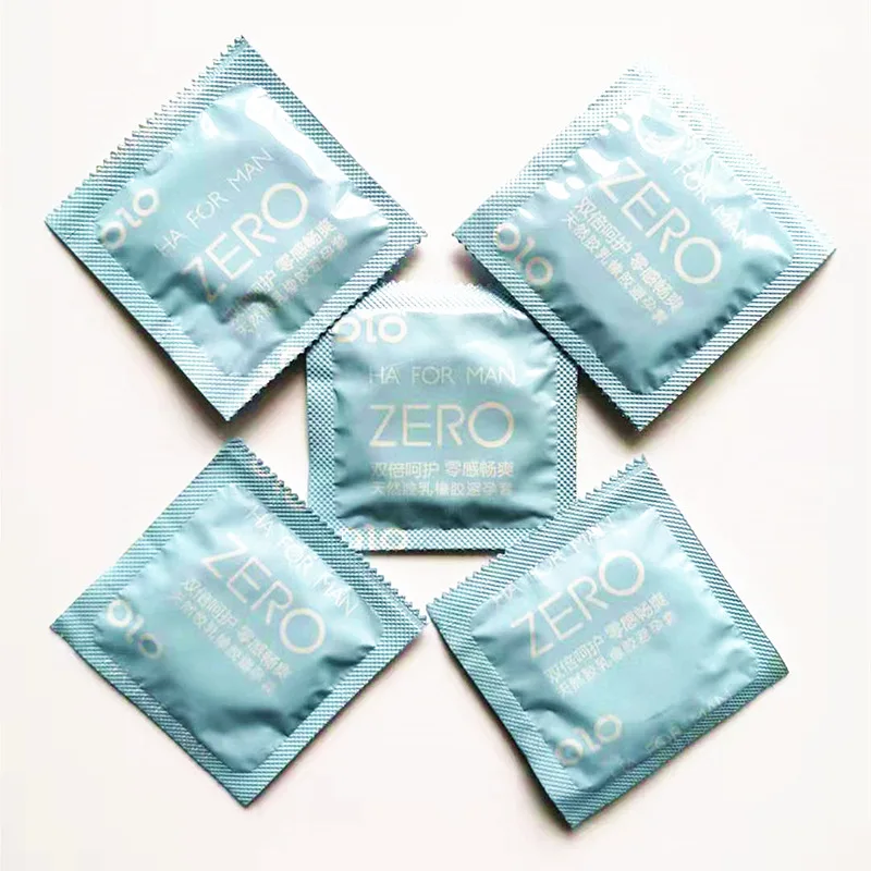 50pcs Hyaluronic Acid Condom Natural Latex Lubrication Ultra Thin Delay Sex Penis Sleeves Contraception Supplies Adults Sex Toy