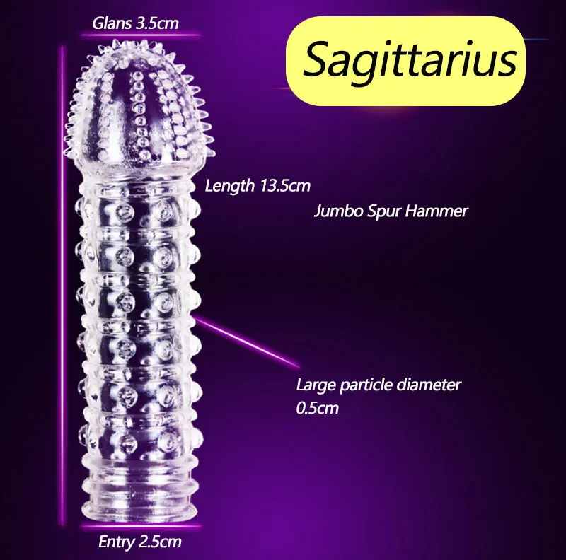 Spike Penis Sleeve Reusable Condoms Sex Toys for Men Delay Ejaculation Penis Sleeve Contraception Cock Ring Extender 남성전용기구