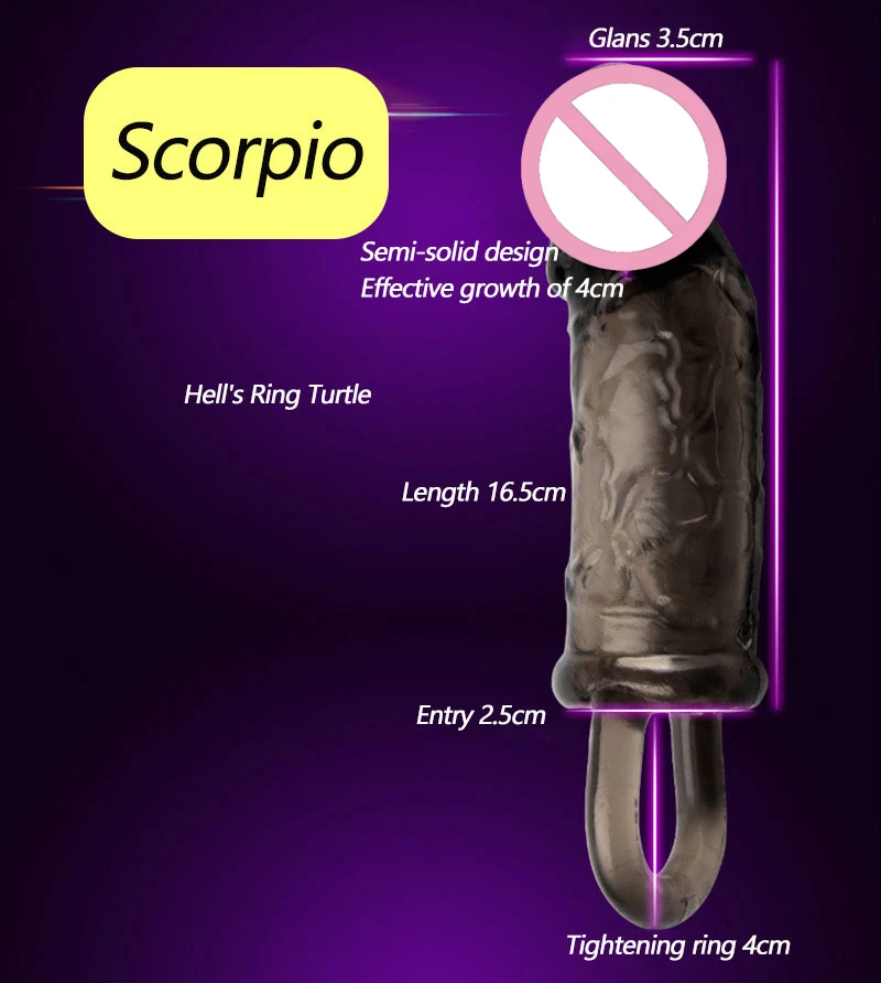 Spike Penis Sleeve Reusable Condoms Sex Toys for Men Delay Ejaculation Penis Sleeve Contraception Cock Ring Extender 남성전용기구