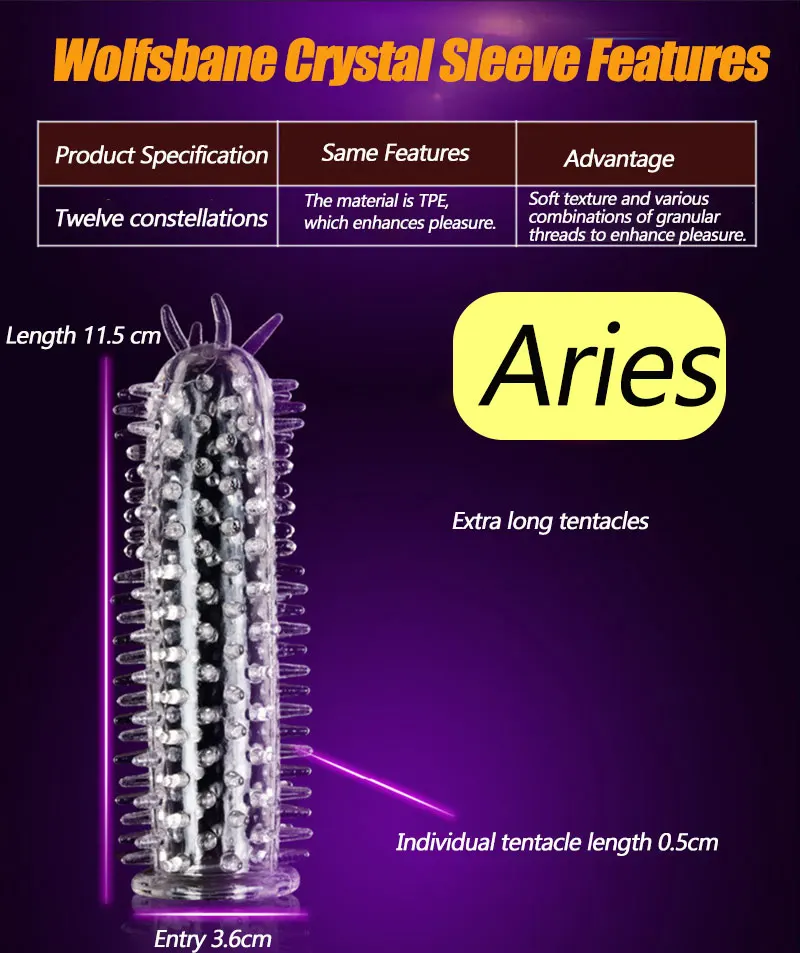 Spike Penis Sleeve Reusable Condoms Sex Toys for Men Delay Ejaculation Penis Sleeve Contraception Cock Ring Extender 남성전용기구