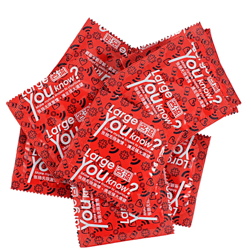 PERSONAGE 55mm Condoms 30/20 Pcs Large Plus Size Big Condones Big Penis Sleeve Natural Latex Contraception Adult Sex Toys