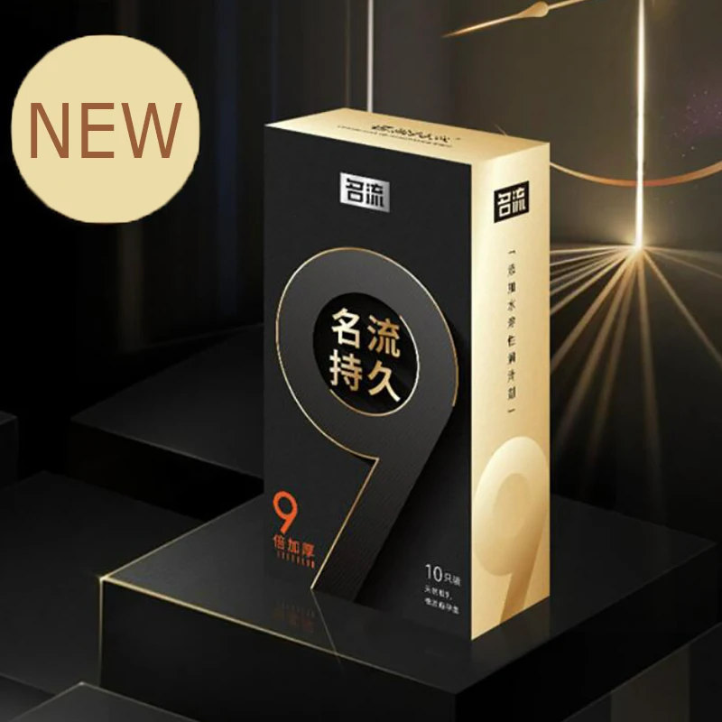 PERSONAGE 027 Super Thick Physical Delay Men Condom Penis Sleeve Long 10pcs Thicken Time Delay Contraception Ejaculation Delay