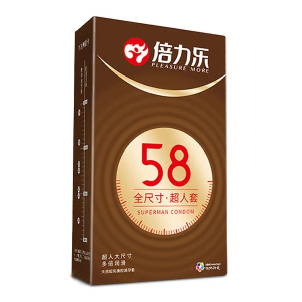 Large Size Condoms 10PCS Big XXXL Sex Toys Safe Sex Life Contraception Supplies for Men Big Penis Cock Sleeves Ultrathin Smooth
